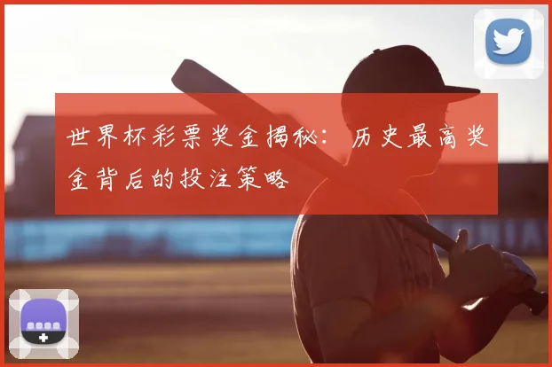 世界杯彩票奖金揭秘:历史最高奖金背后的投注策略