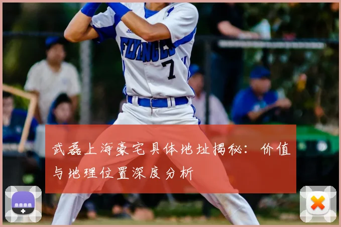 武磊上海豪宅具体地址揭秘：价值与地理位置深度分析
